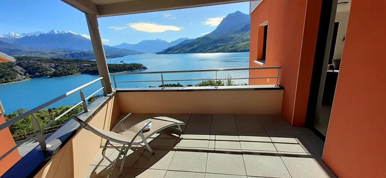 Vaste Appartement 3 Chambres - Vue Exceptionnelle Chorges Bagian luar foto